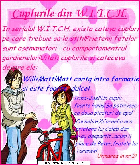 Will and Matt - Ador acest cuplu! Poza este din revista site-ului - Will Vandom